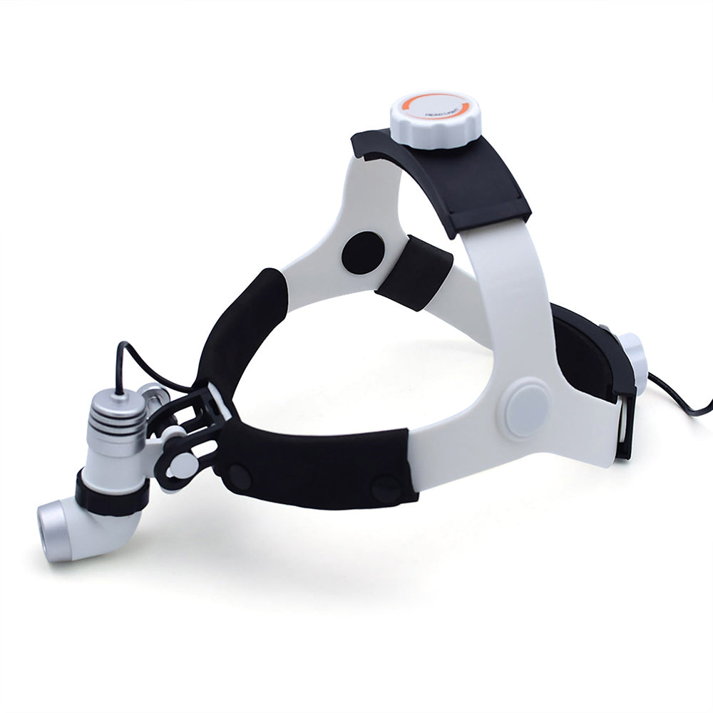 Portable Headlamp AC/DC Power Supply Rechargeable Surgical Headlight with 3W LED Bulb