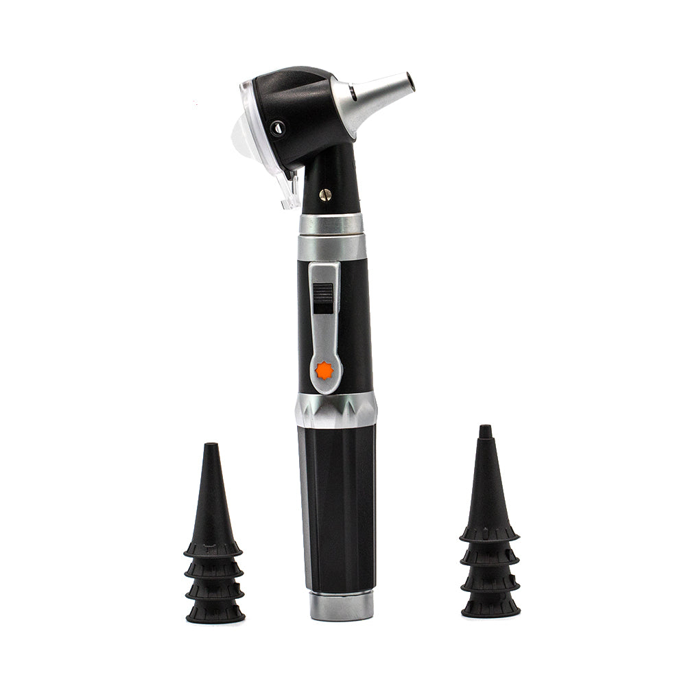 Medical Fiber Optic Otoscope with LED Light