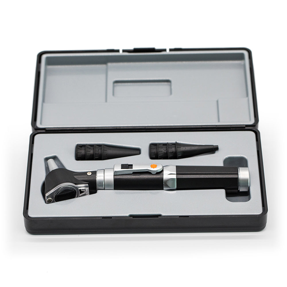 Medical Fiber Optic Otoscope with LED Light
