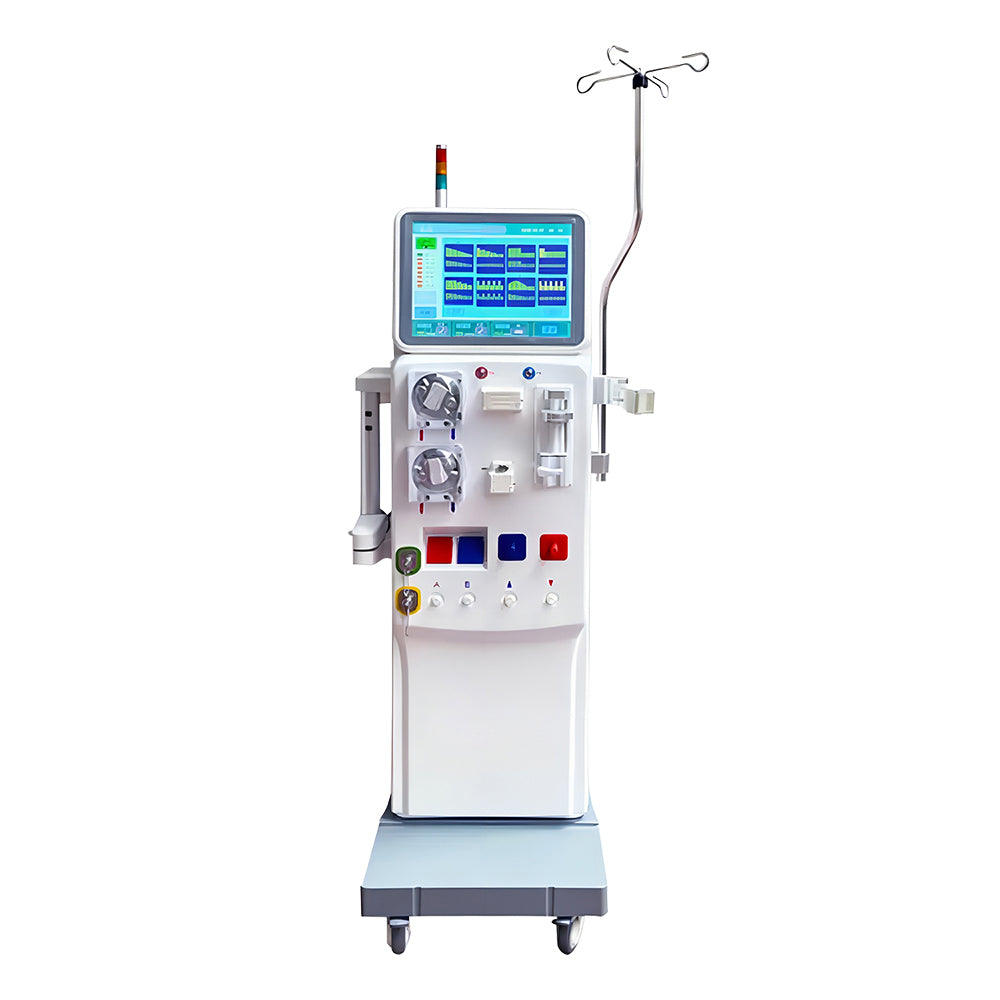 Hospital Blood Double Pump Dialysis Machine HD HF HDF Hemodialysis Machine