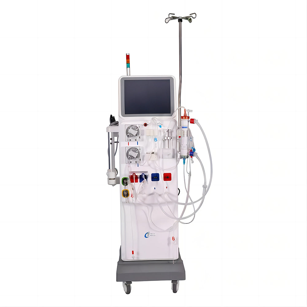 Hospital Blood Double Pump Dialysis Machine HD HF HDF Hemodialysis Machine