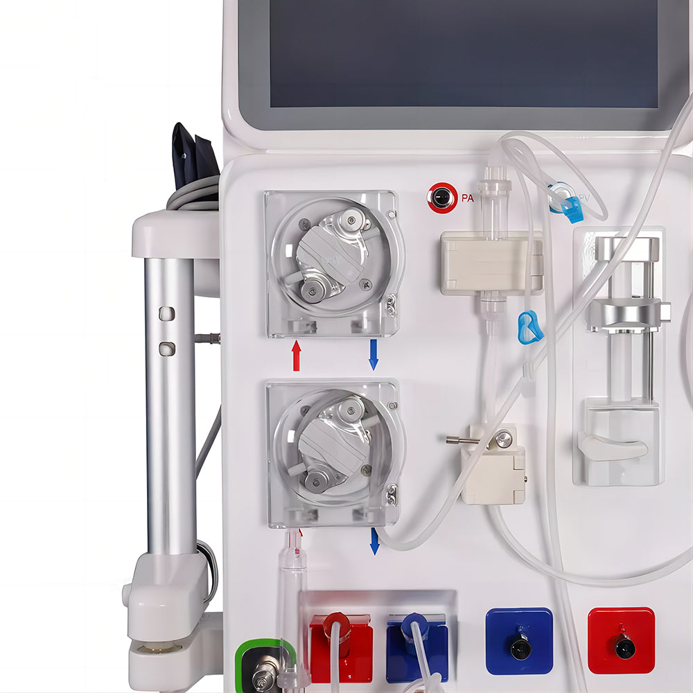 Hospital Blood Double Pump Dialysis Machine HD HF HDF Hemodialysis Machine