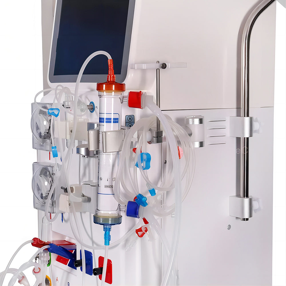 Hospital Blood Double Pump Dialysis Machine HD HF HDF Hemodialysis Machine