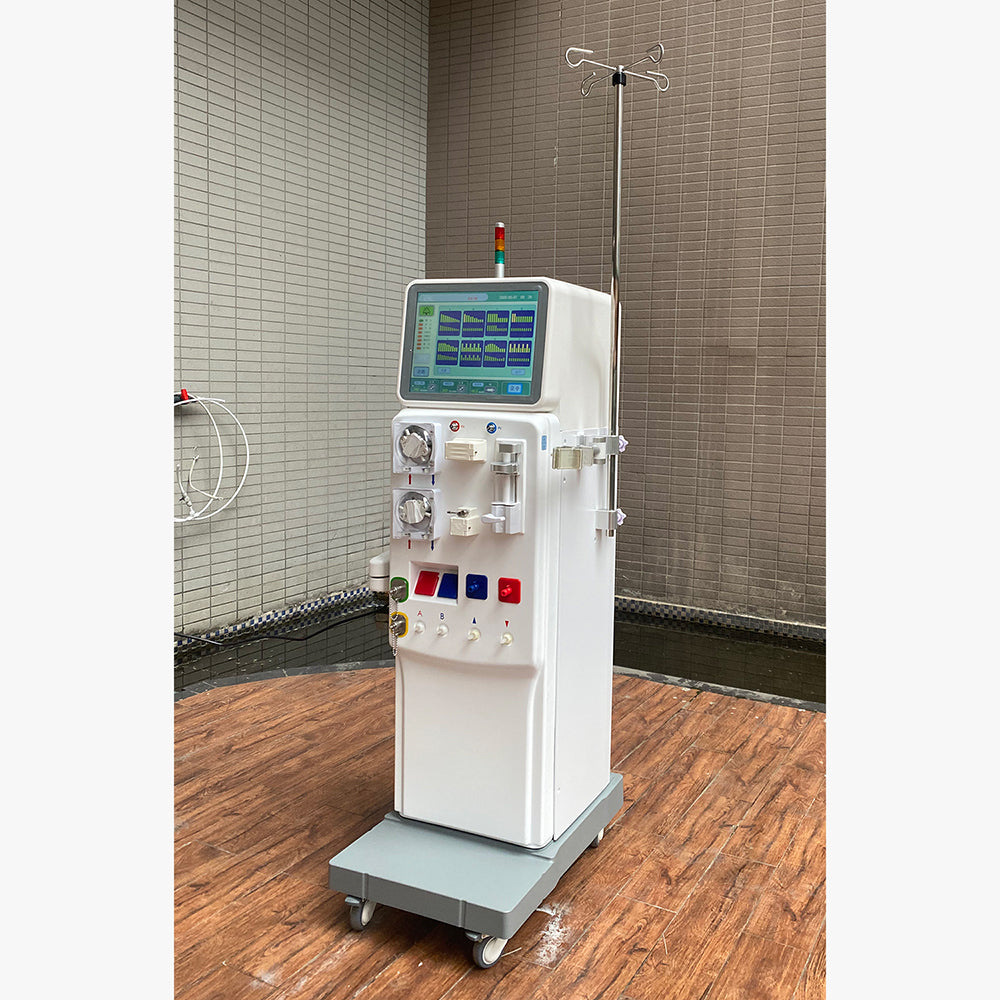 Hospital Blood Double Pump Dialysis Machine HD HF HDF Hemodialysis Machine