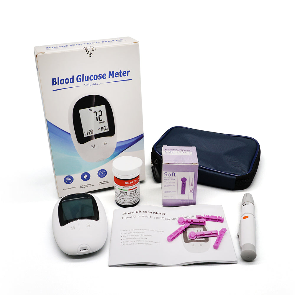 Blood Glucose Meter Blood Sugar Meter Diabetes Testing Machine