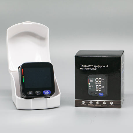 Wrist Blood Pressure Monitor Wrist Band BP Cuff Machine Sphygmomanometer