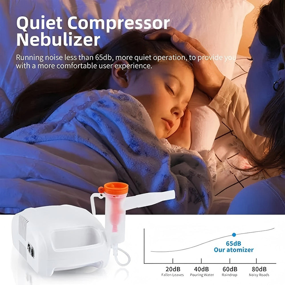 Portable Asthma Compressor Nebulizer Machine