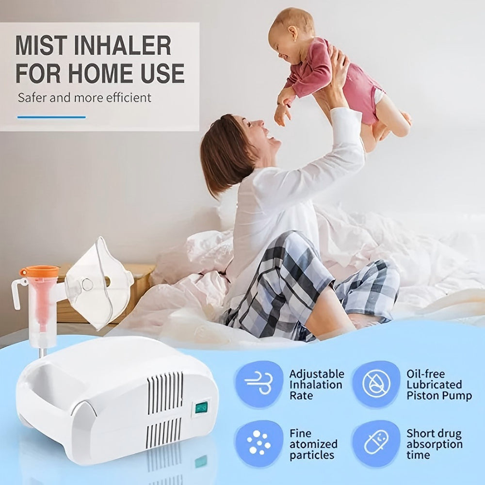 Portable Asthma Compressor Nebulizer Machine