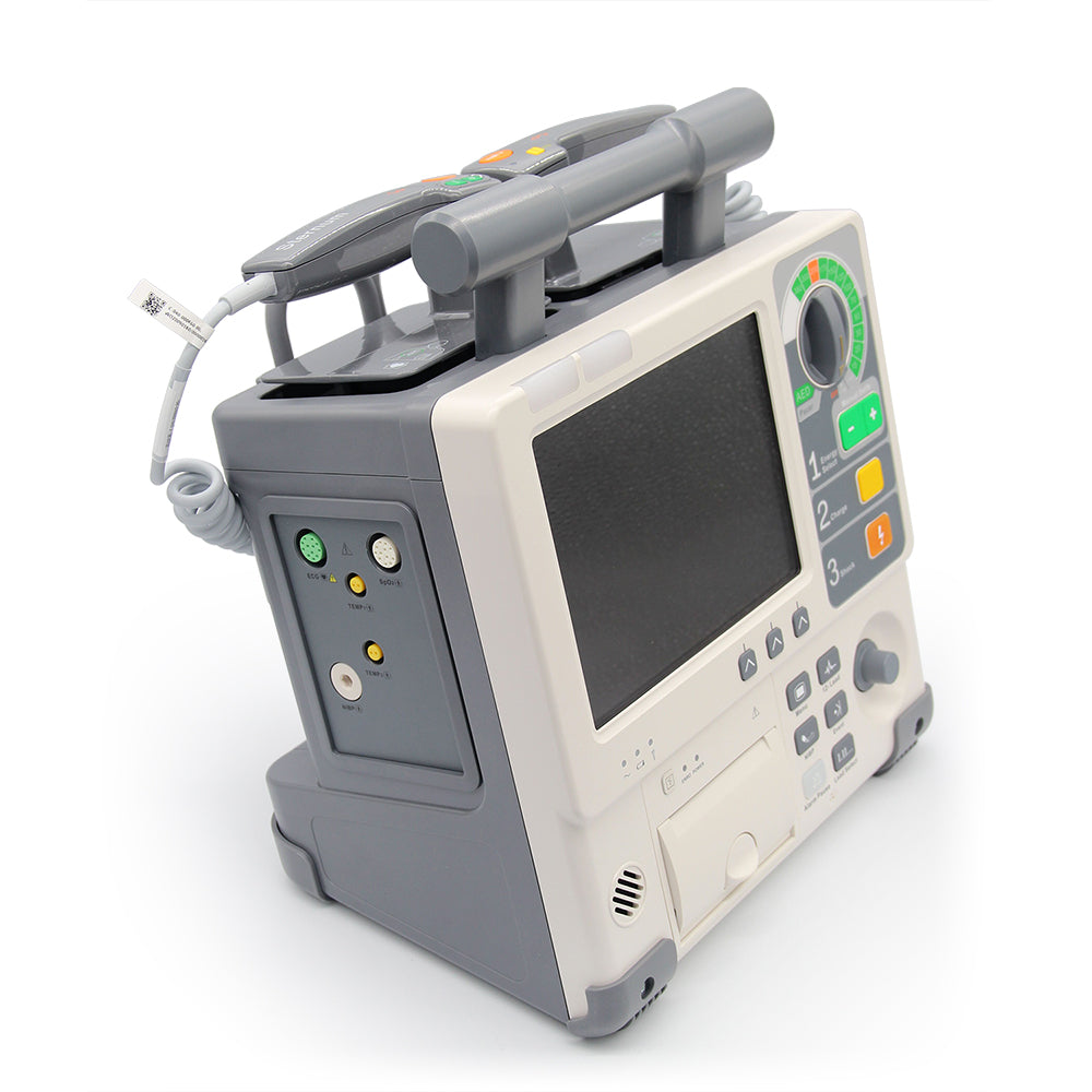 Defibrillator ECG ETCO2 Biphasic Emergency Heart Pacemaker Cardiac Defibrillator Monitor