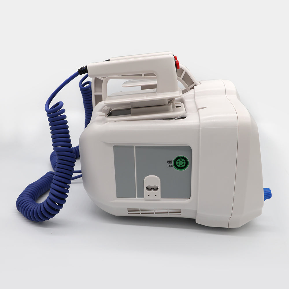 In Stock Cardiac Defibrillator DM7000 3-5 lead ECG Emergency Heart Biphasic Defibrillator