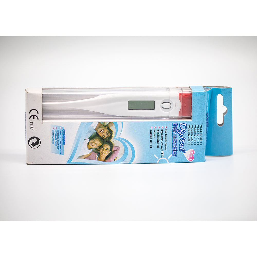 Household Clinical Digital Fever Thermometer Rigid Tip Thermometer