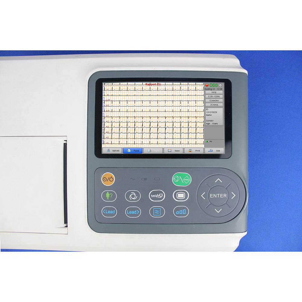 3 Channel Ekg Device Portable Electrocardiograph