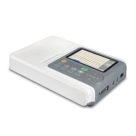 3 Channel Ekg Device Portable Electrocardiograph