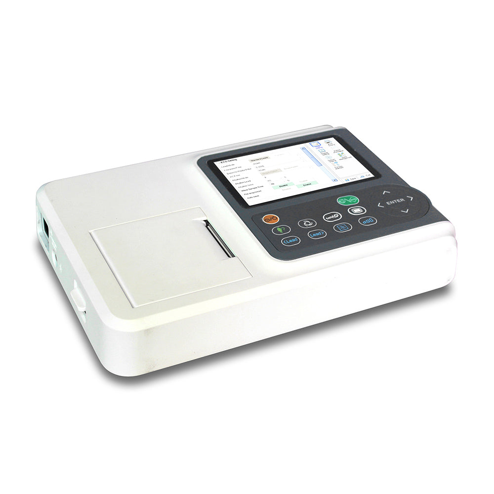 3 Channel Ekg Device Portable Electrocardiograph