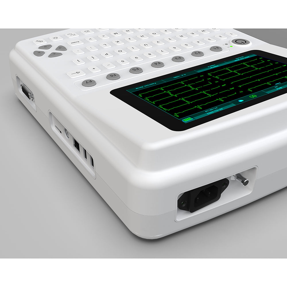 12 Channel Touch Screen ECG Machine Electrocardiograph Machine