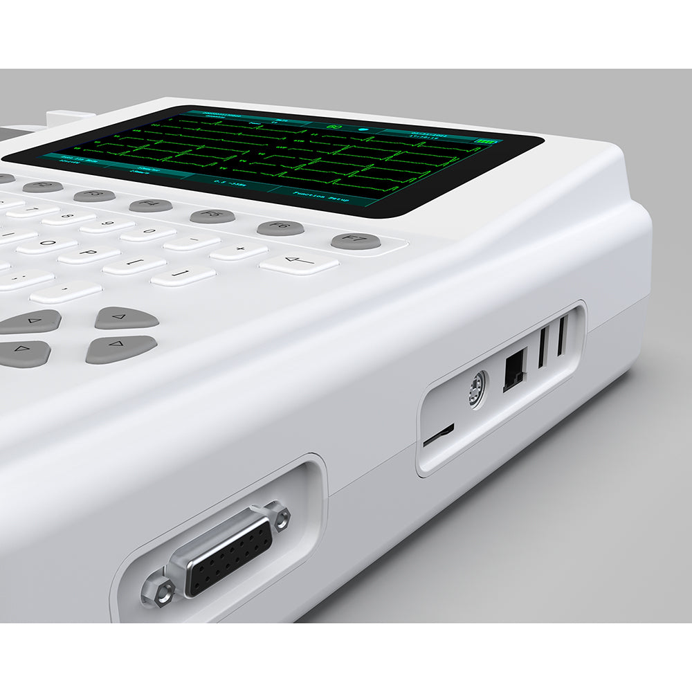 12 Channel Touch Screen ECG Machine Electrocardiograph Machine