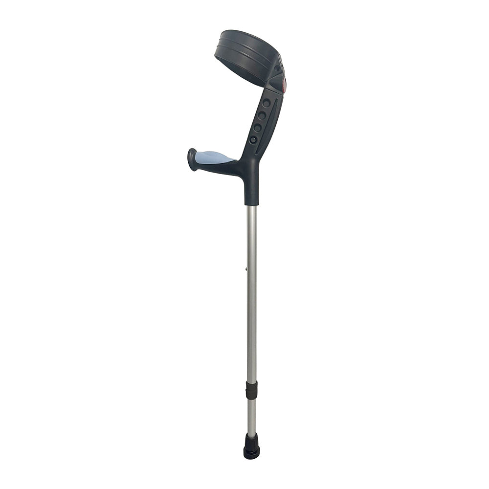 Elbow Crutches Elderly Walking Folding Adjustable Hand Free Elbow Crutches