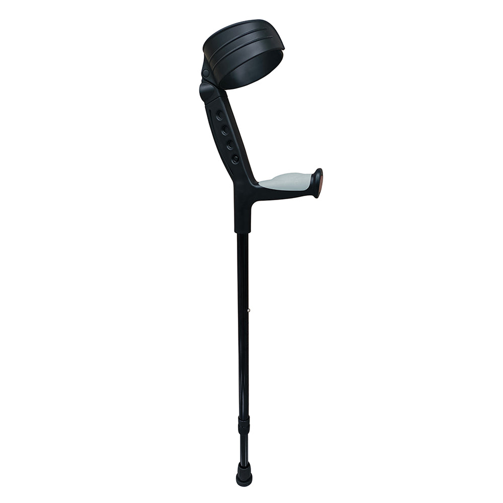 Elbow Crutches Elderly Walking Folding Adjustable Hand Free Elbow Crutches