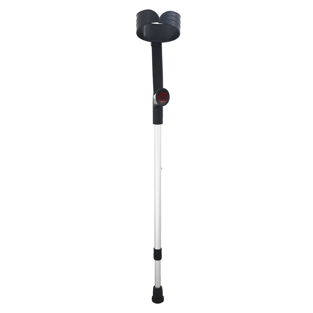 Elbow Crutches Elderly Walking Folding Adjustable Hand Free Elbow Crutches