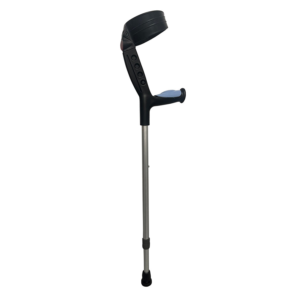 Elbow Crutches Elderly Walking Folding Adjustable Hand Free Elbow Crutches