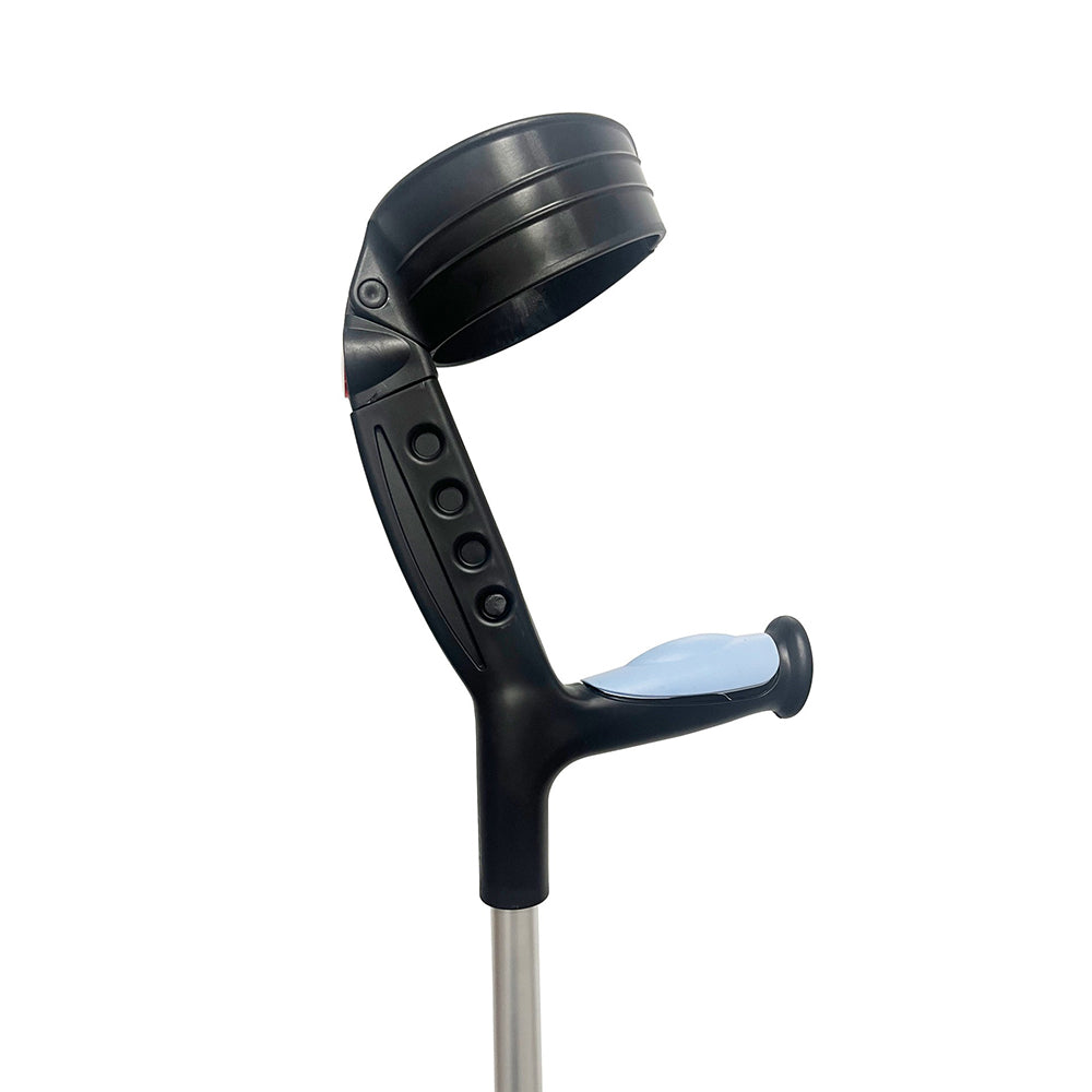 Elbow Crutches Elderly Walking Folding Adjustable Hand Free Elbow Crutches