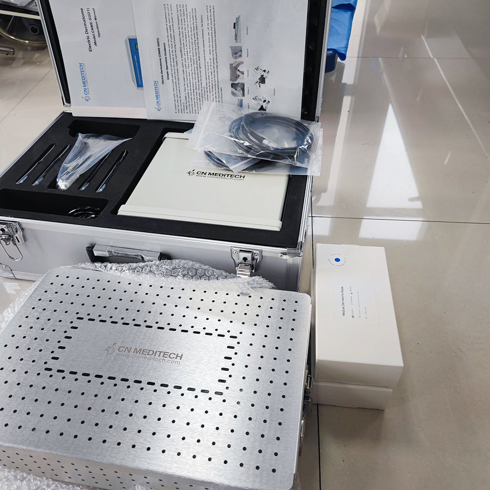FDA Electric Dermatome Stainless Steel Burn Skin Electric Dermatome
