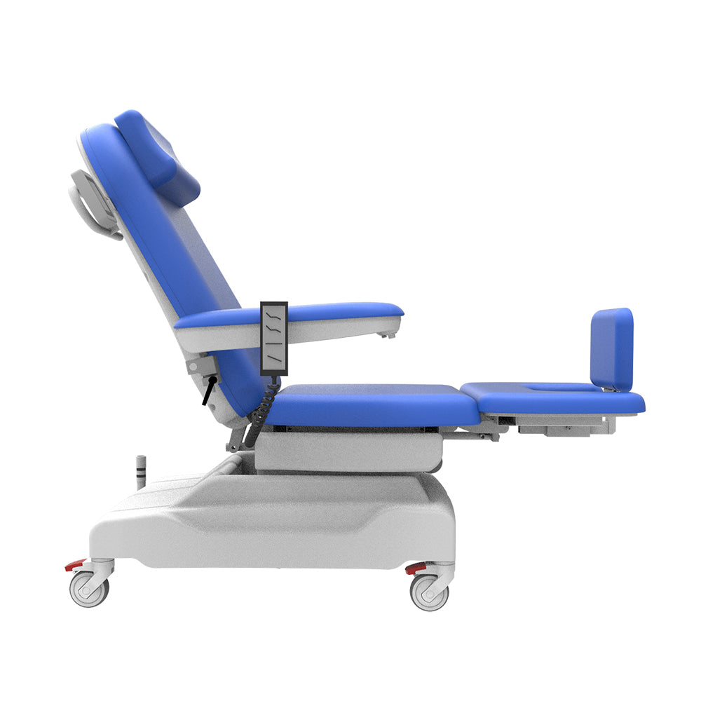 Hemodialysis Center 4 Motors Chair Recliner Electric Dialysis Chair Weight Measurement