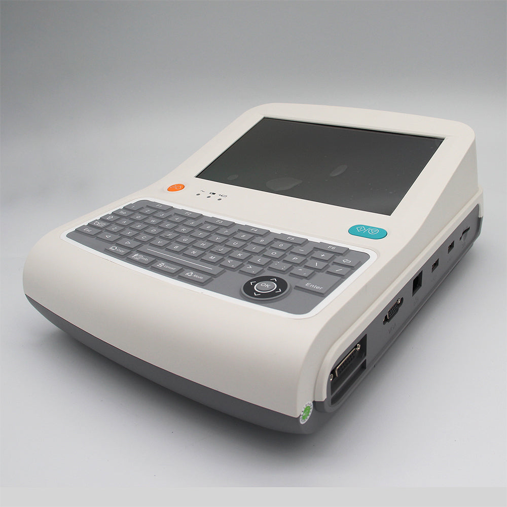 FDA 12 Channel Digital Electrocardiograph Electrocardiogram ECG Machine