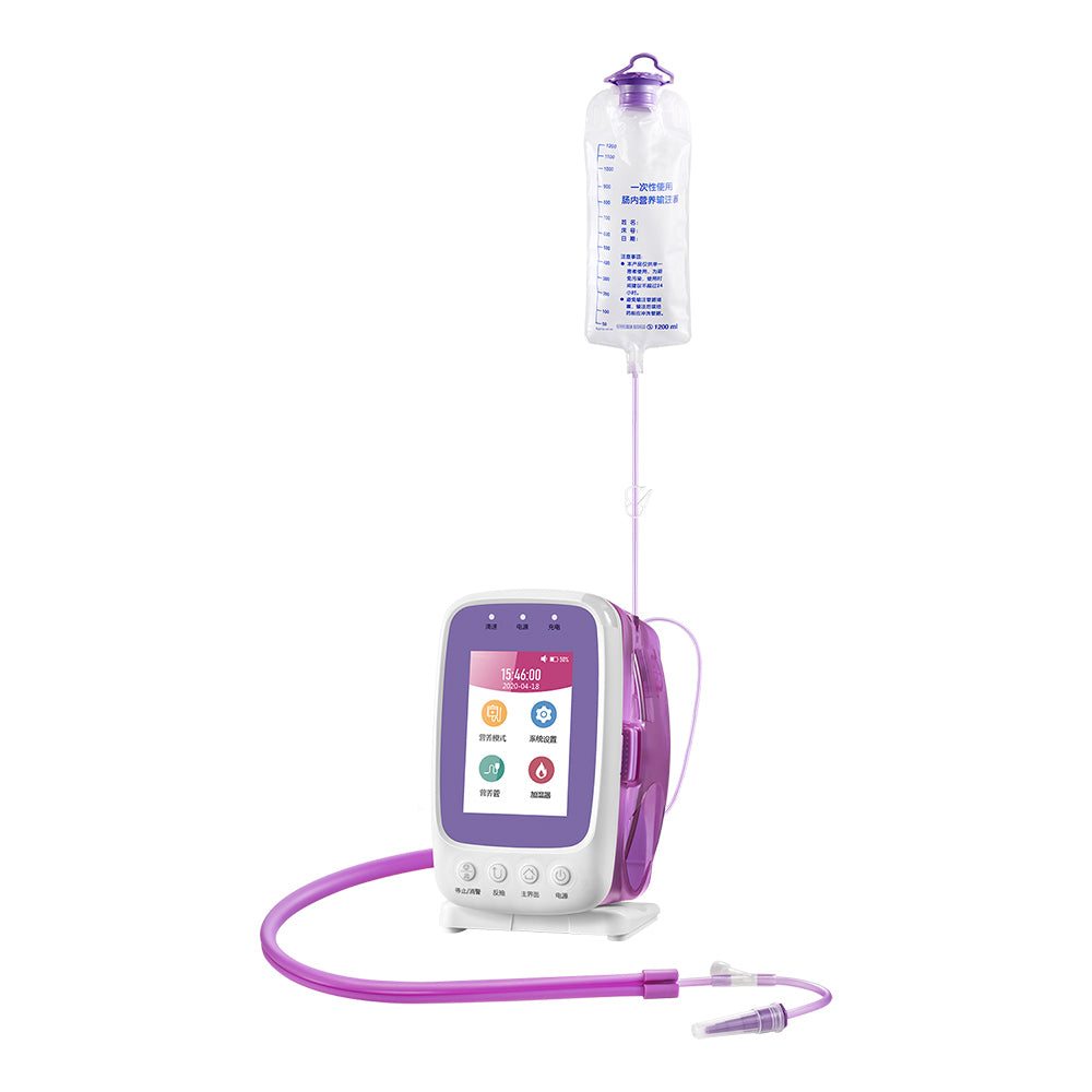 Enteral Feeding Pump Portable Continuous Single Double Bag Nutrition Pump