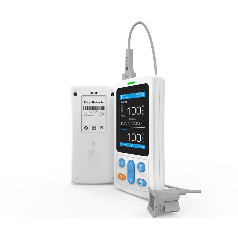 Handheld LCD SpO2 Fingertip Pulse Oximeter