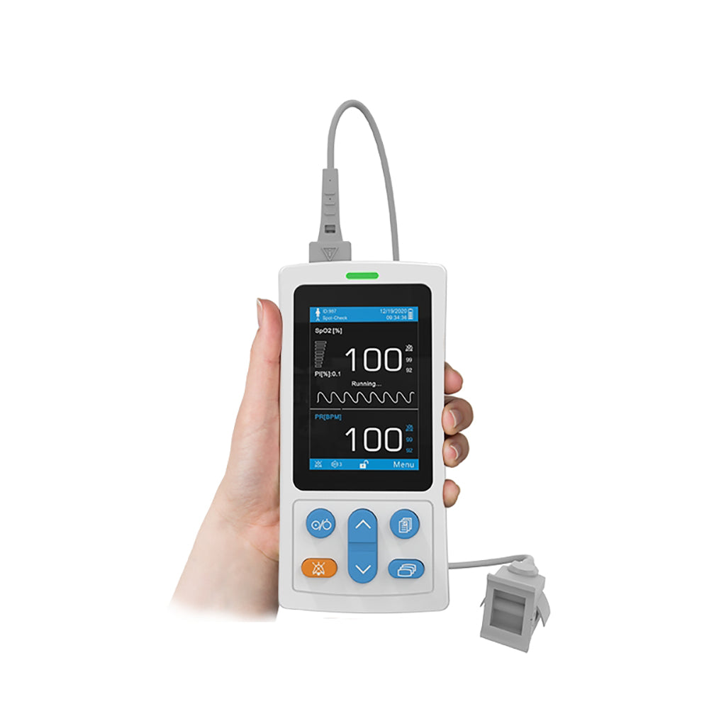 Handheld LCD SpO2 Fingertip Pulse Oximeter