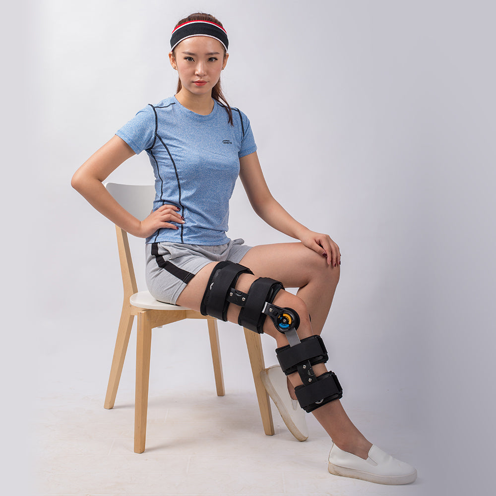 FDA Adjustable Knee Splint for Pain Relief and Physical Therapy