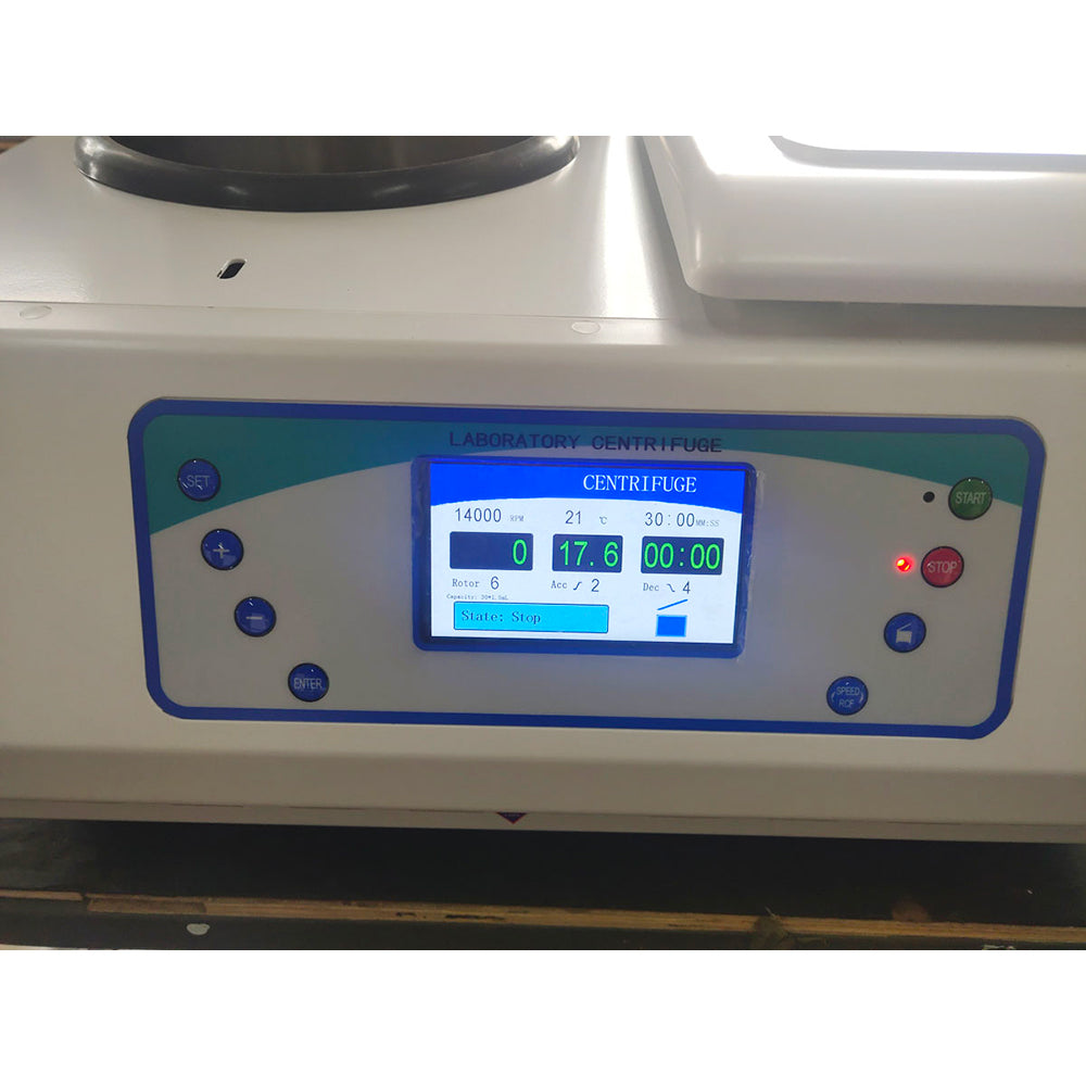 Laboratory Centrifuge Double Chambers 16000rpm High Speed Refrigerated Centrifuge Machine