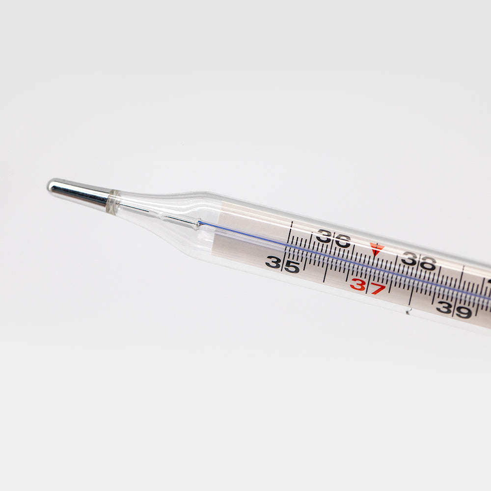 Mercury Free Thermometer Glass Household Armpit Thermometer
