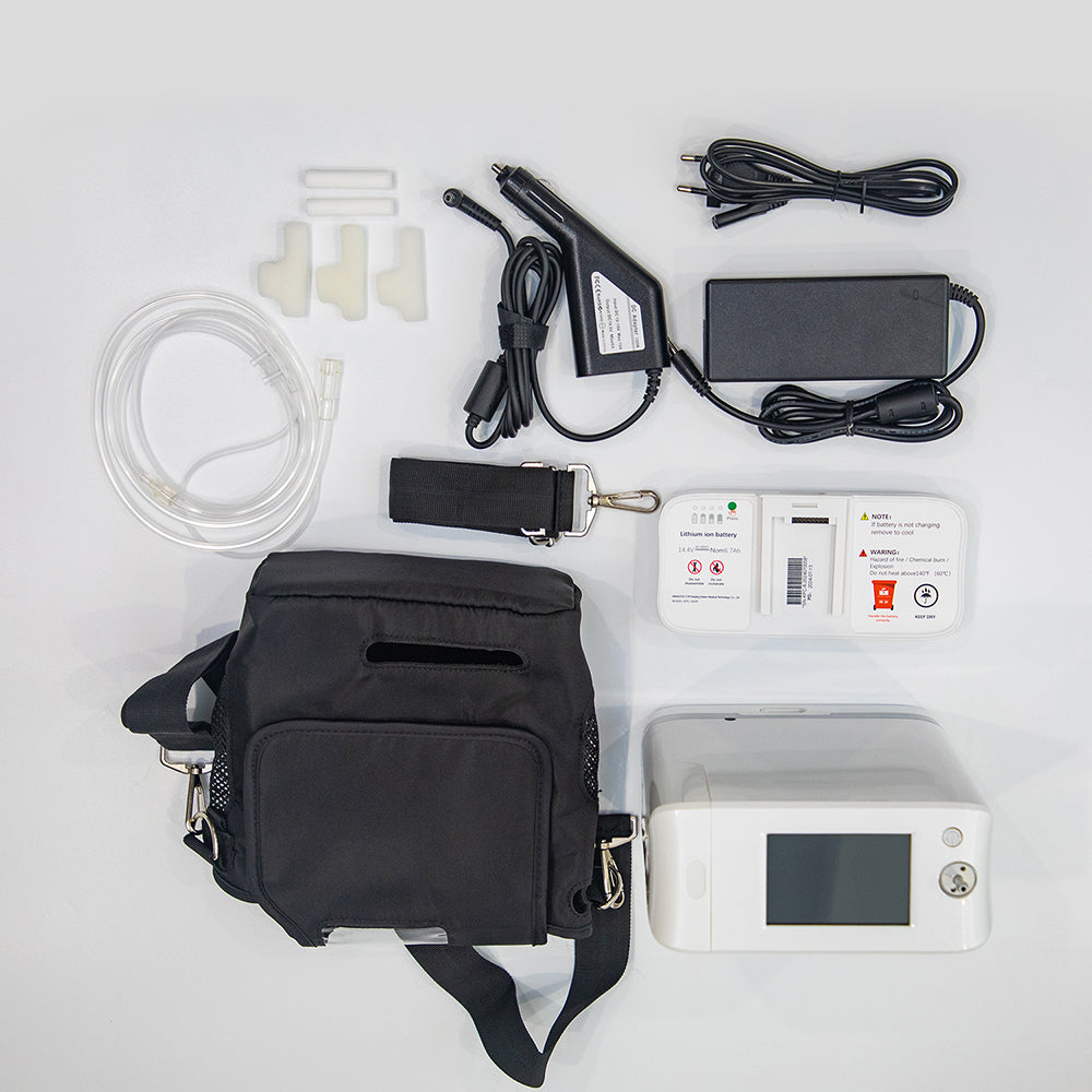 Portable Outdoor Use Oxygen Generator Lightweight Oxygen Therapy Device