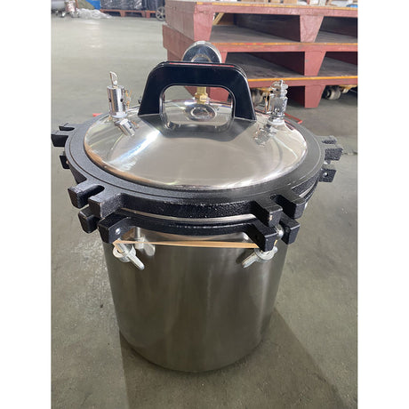 Medical Autoclave Steam Electric or LPG Heated Portable Pressure Steam Sterilizer