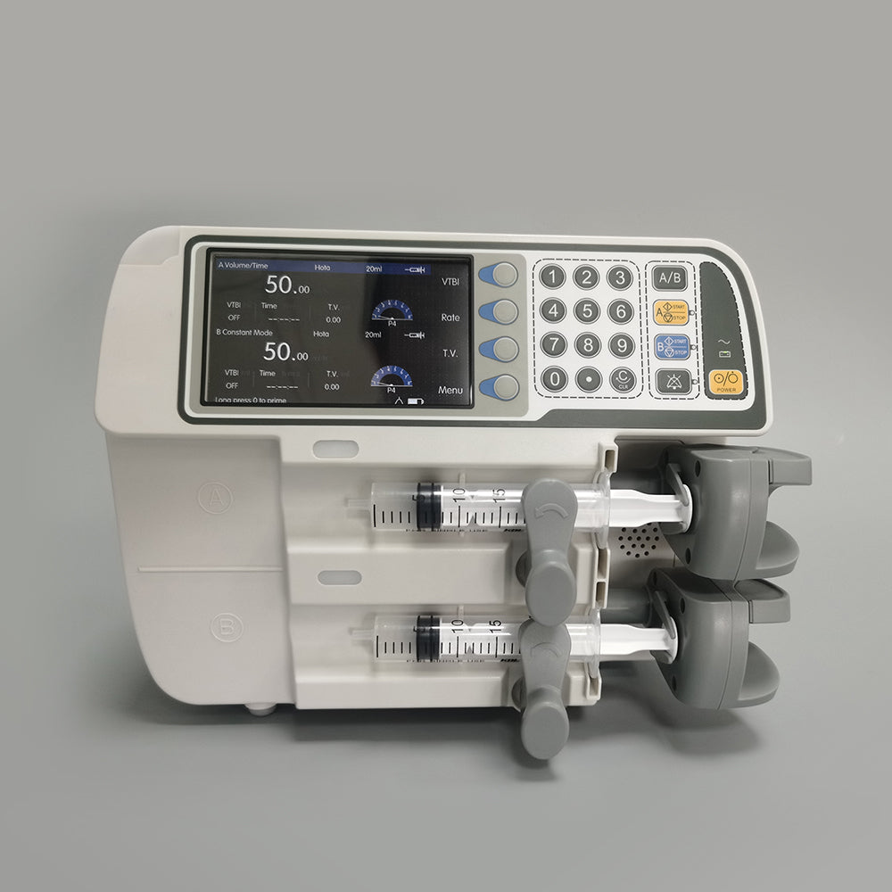 Dual Channel Syringe Pump Automatic Electric ICU Syringe Pump