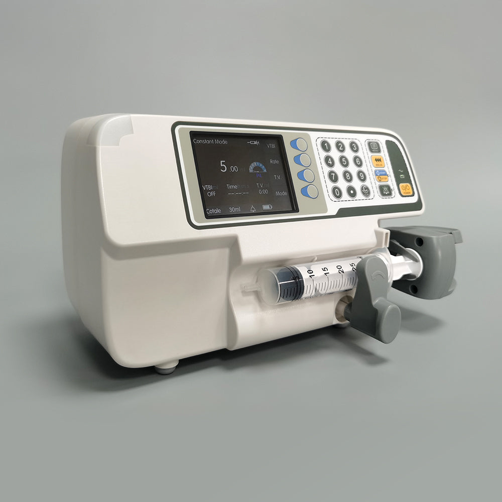 Medical Injection Syringe Pump Clinic Automatic Single Channel Syringe Pump