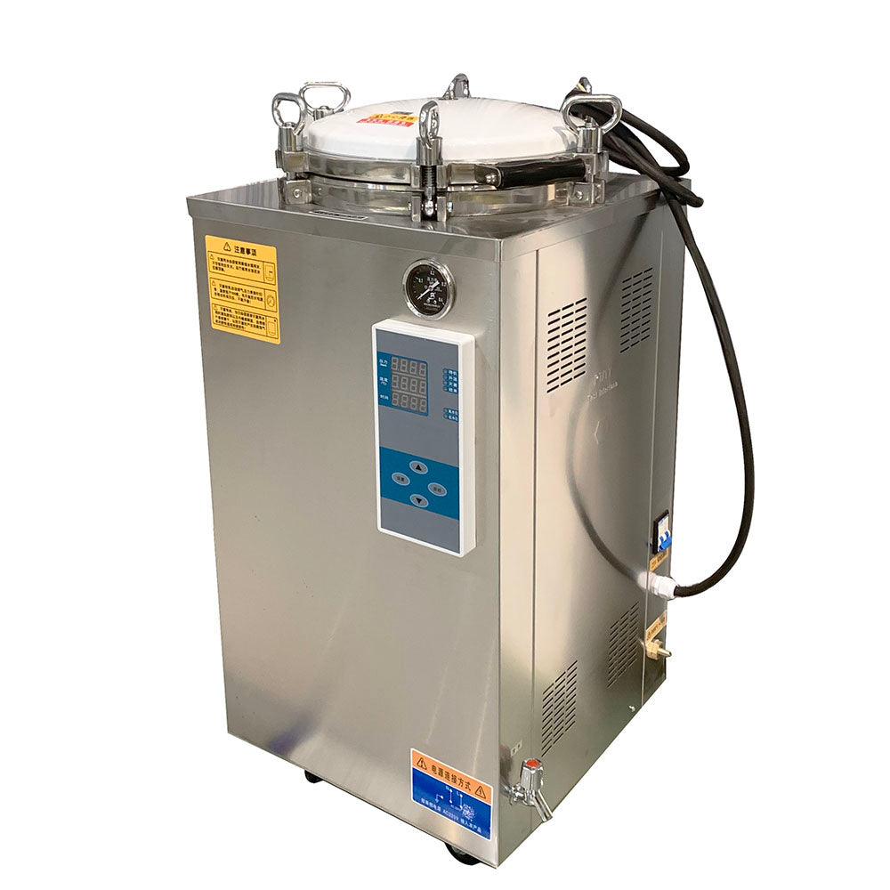 Vertical High Pressure Steam Sterilizer Laboratory Autoclave