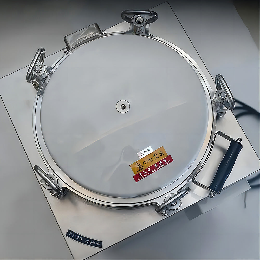 Autoclave Vertical Sterilization Machine Hand Wheel Type Vertical Pressure Steam Sterilizer