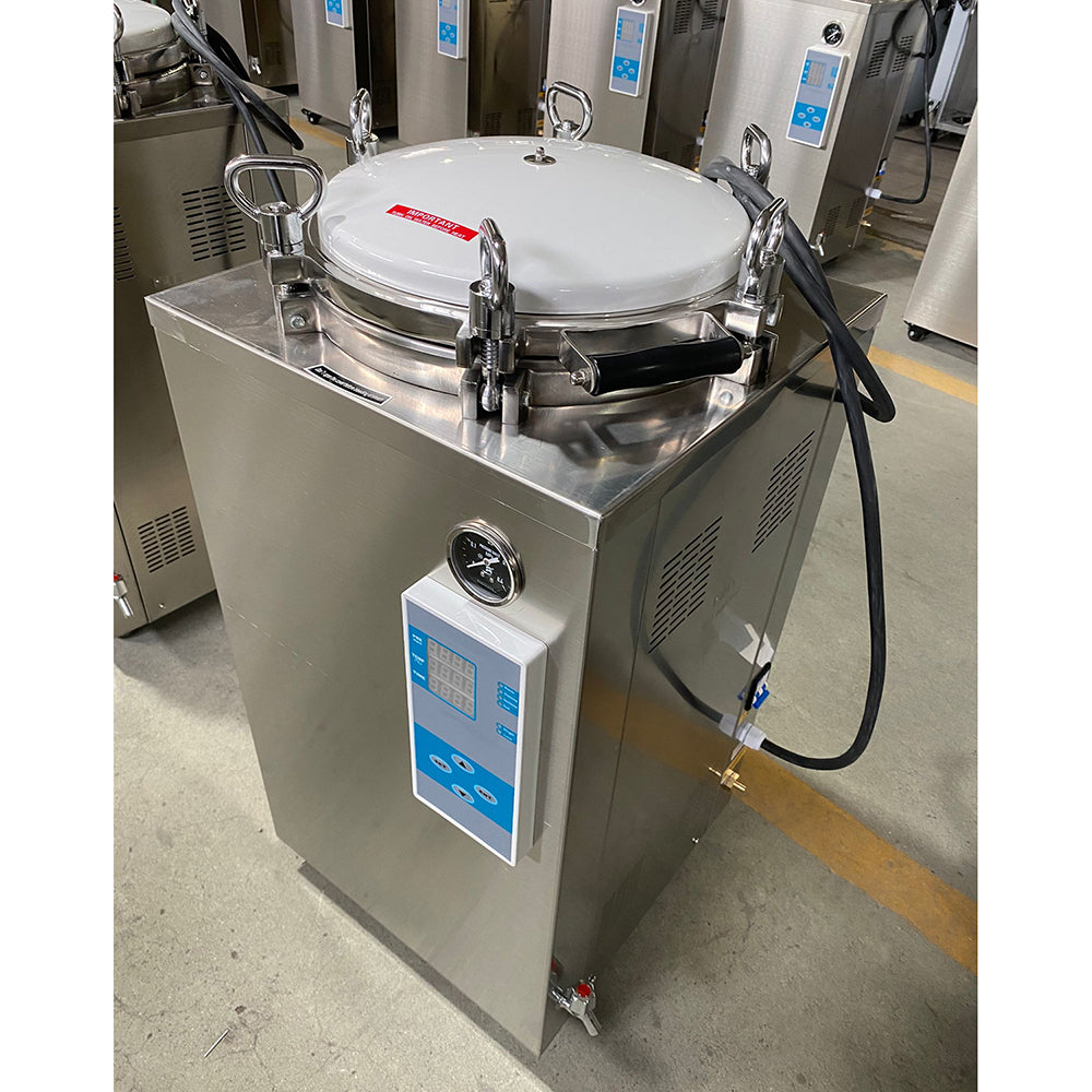 Vertical High Pressure Steam Sterilizer Laboratory Autoclave
