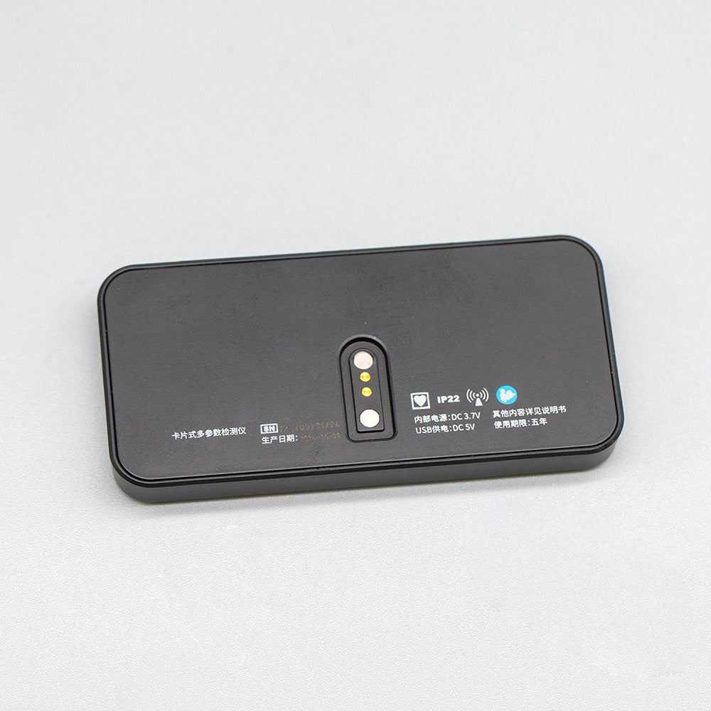 Vital Card Monitor Simple Easy Use Blood Pressure ECG SpO2 Vital Card Monitor