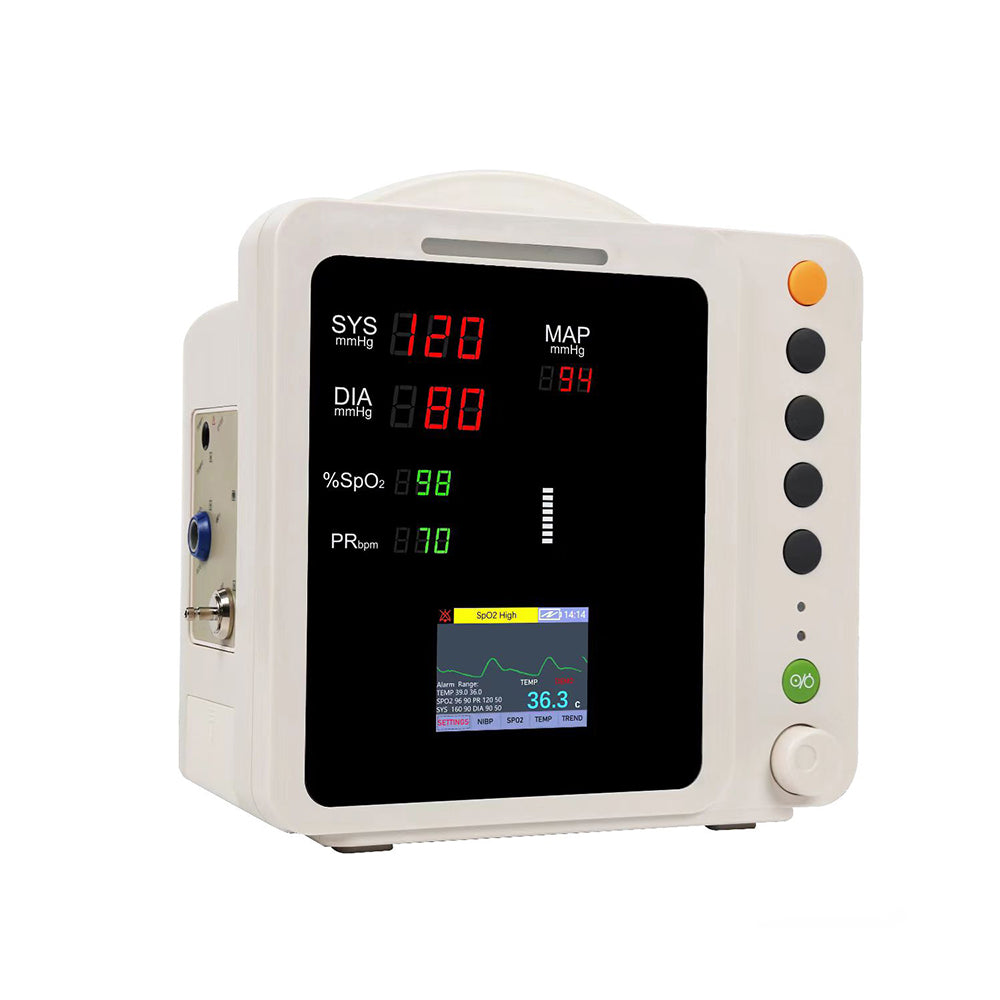 In Stock Vital Sign Monitor Hospital Three Parameter Vitals Signs Patient Monitor