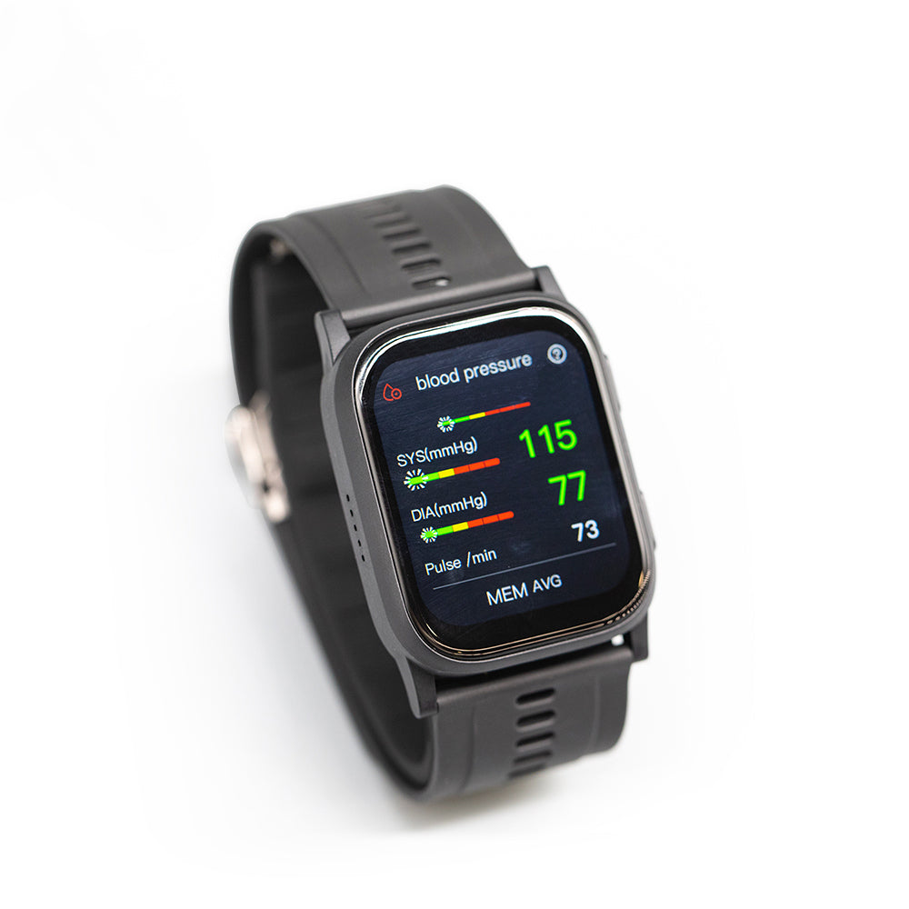 BP Smartwatch Fully Automatic Wrist Electronic Sphygmomanometer Blood Pressure Smartwatch