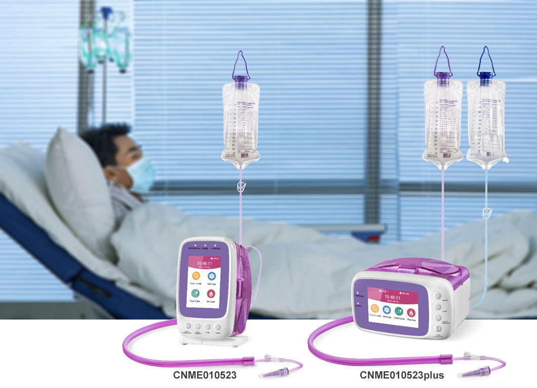 Enteral Feeding Pump Portable Continuous Single Double Bag Nutrition Pump