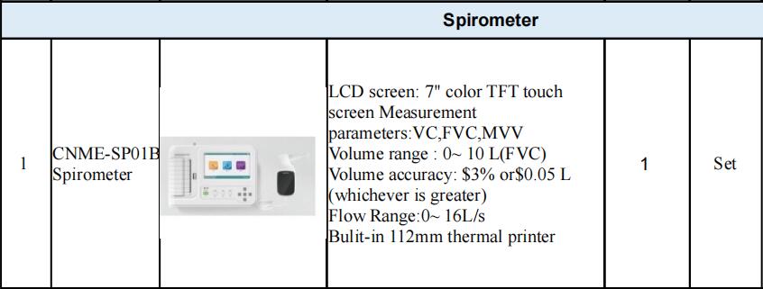 LP-100 Series&Ea-7-1&Spirometer