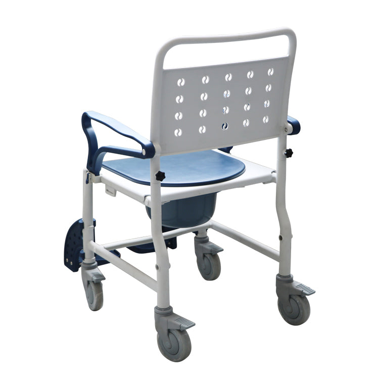 Commode Wheelchair Multifunctional Shower Toilet Bath Chair