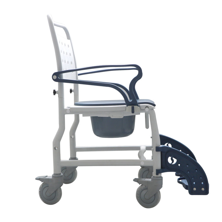 Commode Wheelchair Multifunctional Shower Toilet Bath Chair
