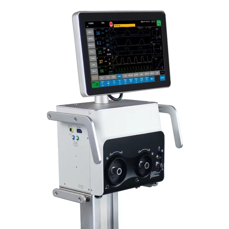 ICU Medical Ventilator Machine High-end Wider Range Turbine Ventilator