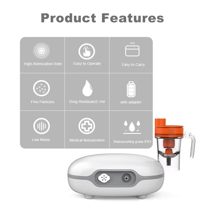 Medical Air Compression Nebulizer Handheld Household Inhalation Nebulizer